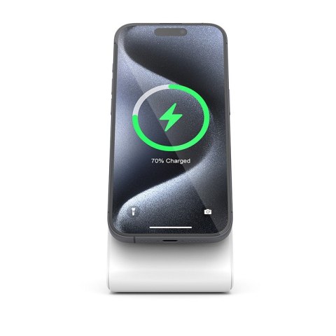 Ładowarka bezprzewodowa 2w1 z MagSafe do iPhone i AirPods Ładowarka bezprzewodowa 2w1 z MagSafe do iPhone i AirPods