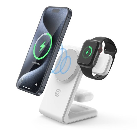 Ładowarka bezprzewodowa 3w1 z MagSafe do iPhone, Apple Watch i AirPods Ładowarka bezprzewodowa 3w1 z MagSafe do iPhone, Apple Watch i AirPods