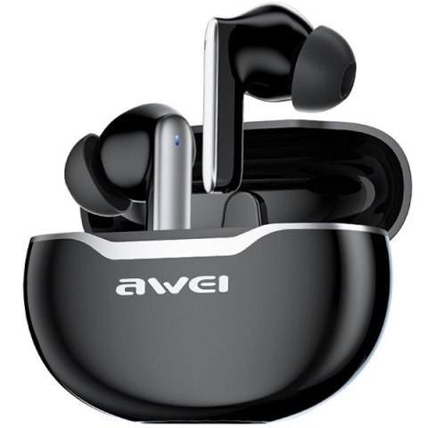 Słuchawki stereo Bluetoth T50 TWS Czarne Słuchawki stereo Bluetoth T50 TWS Czarne