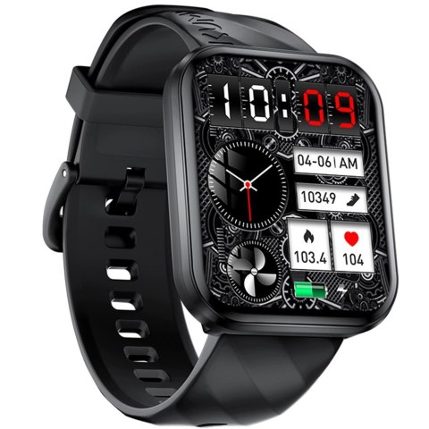 Smartwatch KU6 Meta 1.96 cala 260 mAh czarny Smartwatch KU6 Meta 1.96 cala 260 mAh czarny