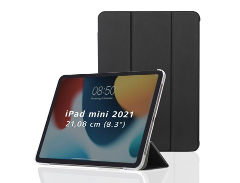 Etui fold clear iPad mini 8.3 2021 Czarne Etui fold clear iPad mini 8.3 2021 Czarne