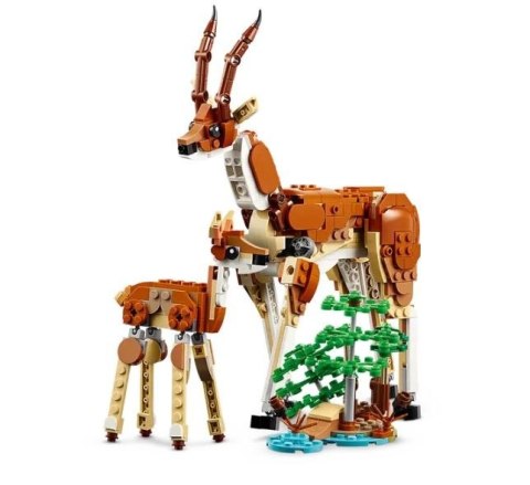 Klocki Creator 31150 Dzikie zwierzęta z safari Klocki Creator 31150 Dzikie zwierzęta z safari