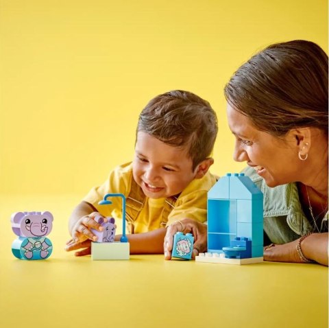 Klocki DUPLO 10413 Codzienne czynności - kąpiel Klocki DUPLO 10413 Codzienne czynności - kąpiel