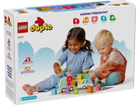 Klocki DUPLO 10421 Ciężarowka z alfabetem Klocki DUPLO 10421 Ciężarowka z alfabetem