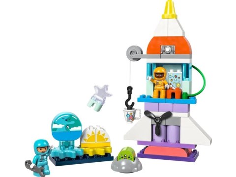 Klocki DUPLO 10422 Przygoda w promie kosmicznym 3w1 Klocki DUPLO 10422 Przygoda w promie kosmicznym 3w1