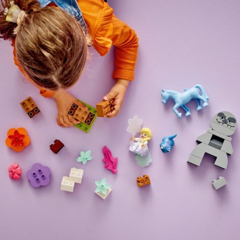 Klocki DUPLO Disney 10418 Elza i Bruni w Zaczarowanym lesie Klocki DUPLO Disney 10418 Elza i Bruni w Zaczarowanym lesie