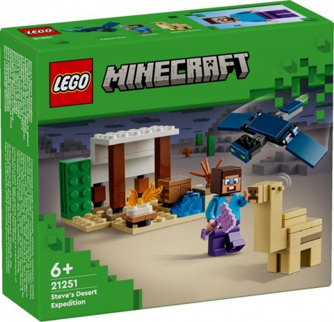 Klocki Minecraft 21251 Pustynna wyprawa Stevea Klocki Minecraft 21251 Pustynna wyprawa Stevea