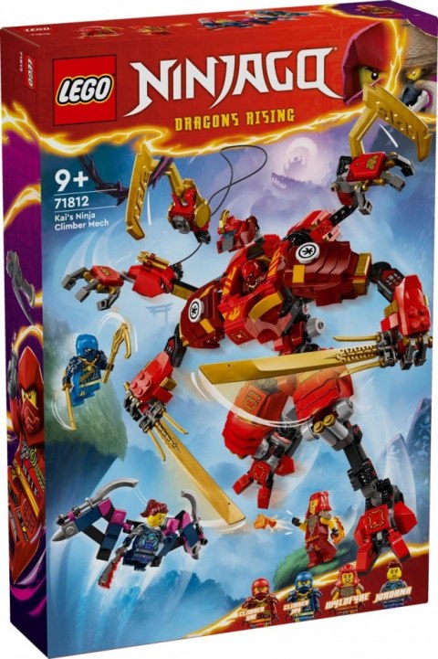 Klocki Ninjago 71812 Wspinaczkowy mech ninja Kaia Klocki Ninjago 71812 Wspinaczkowy mech ninja Kaia