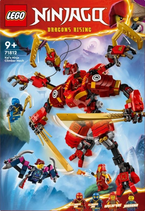 Klocki Ninjago 71812 Wspinaczkowy mech ninja Kaia Klocki Ninjago 71812 Wspinaczkowy mech ninja Kaia