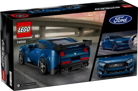 Klocki Speed Champions 76920 Sportowy Ford Mustang Dark Horse Klocki Speed Champions 76920 Sportowy Ford Mustang Dark Horse