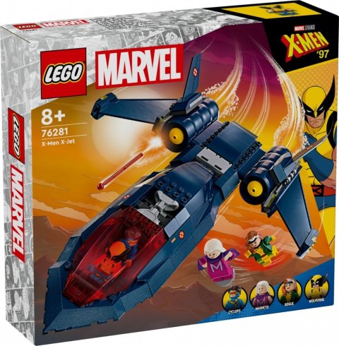Klocki Super Heroes 76281 Odrzutowiec X-Menów Klocki Super Heroes 76281 Odrzutowiec X-Menów