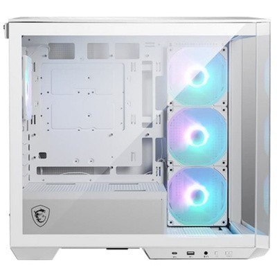 Obudowa MAG PANO M100R PZ WHITE TEMPERED GLASS USB Obudowa MAG PANO M100R PZ WHITE TEMPERED GLASS USB
