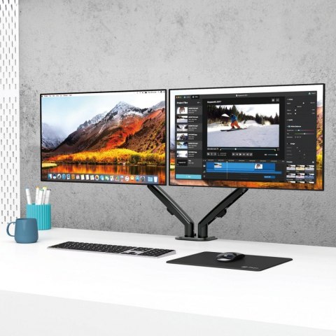 Uchwyt na 2 monitory MC-861N Uchwyt na 2 monitory MC-861N