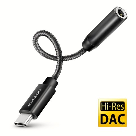 ADA-HC Zewnętrzna karta dźwiękowa USB-C 32bit DAC 3.5mm (F) złącze, 384kHz ADA-HC Zewnętrzna karta dźwiękowa USB-C 32bit DAC 3.5mm (F) złącze, 384kHz