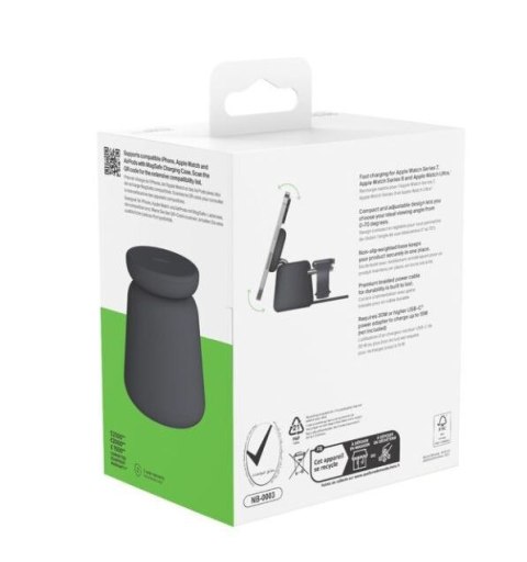 Bezprzewodowa ładowarka BoostCharge Pro 2w1 Mag Safe Charcoal Bezprzewodowa ładowarka BoostCharge Pro 2w1 Mag Safe Charcoal
