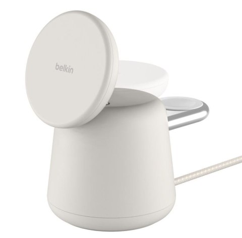 Bezprzewodowa ładowarka BoostCharge Pro 2w1 Mag Safe Sand Bezprzewodowa ładowarka BoostCharge Pro 2w1 Mag Safe Sand