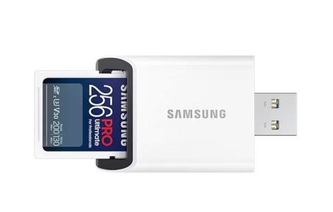 Karta pamięci SD MB-SY256SB/WW 256GB Pro Ultimate + czytnik Karta pamięci SD MB-SY256SB/WW 256GB Pro Ultimate + czytnik