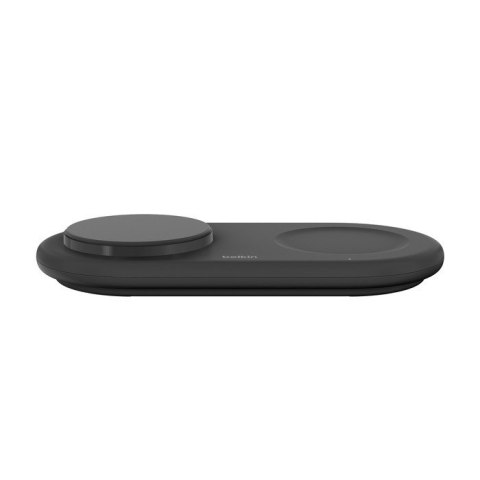 Ładowarka podwójna BoostCharge Pro Qi2 15W czarna Ładowarka podwójna BoostCharge Pro Qi2 15W czarna