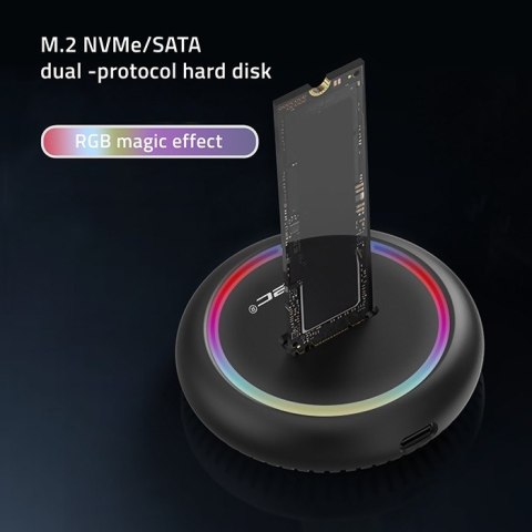 Stacja dokujca dysków SSD M.2 | NVMe | SATA | USB-C | 2TB Stacja dokujca dysków SSD M.2 | NVMe | SATA | USB-C | 2TB
