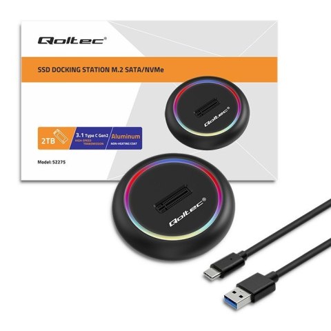 Stacja dokujca dysków SSD M.2 | NVMe | SATA | USB-C | 2TB Stacja dokujca dysków SSD M.2 | NVMe | SATA | USB-C | 2TB