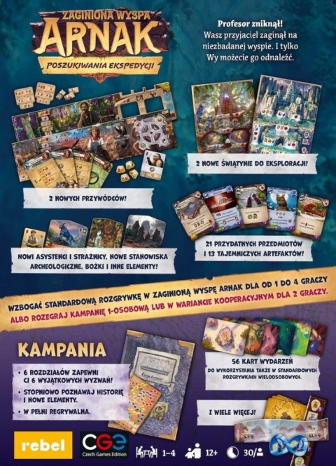 Gra Zaginiona Wyspa Arnak Poszukiwania Ekspedycji Gra Zaginiona Wyspa Arnak Poszukiwania Ekspedycji