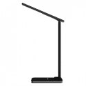 Lampka biurkowa z ładowarką indukyjną MT222K czarna