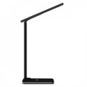 Lampka biurkowa z ładowarką indukyjną MT222K czarna
