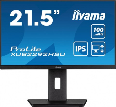 Monitor 21.5 cala XUB2292HSU-B6 IPS,100Hz,FreeSync,PIVOT,0.4ms,HDMI, DP,4xUSB(3.2),2x2W,HAS(150mm) Monitor 21.5 cala XUB2292HSU-B6 IPS,100Hz,FreeSync,PIVOT,0.4ms,HDMI, DP,4xUSB(3.2),2x2W,HAS(150mm)