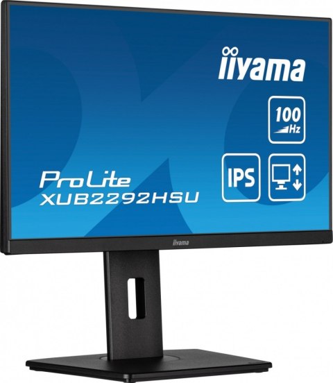 Monitor 21.5 cala XUB2292HSU-B6 IPS,100Hz,FreeSync,PIVOT,0.4ms,HDMI, DP,4xUSB(3.2),2x2W,HAS(150mm) Monitor 21.5 cala XUB2292HSU-B6 IPS,100Hz,FreeSync,PIVOT,0.4ms,HDMI, DP,4xUSB(3.2),2x2W,HAS(150mm)
