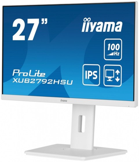 Monitor 27 cali ProLite XUB2792HSU-W6 IPS,HDMI,DP,100Hz,SLIM,4xUSB3.2,PIVOT, HAS(150mm),2x2W Monitor 27 cali ProLite XUB2792HSU-W6 IPS,HDMI,DP,100Hz,SLIM,4xUSB3.2,PIVOT, HAS(150mm),2x2W