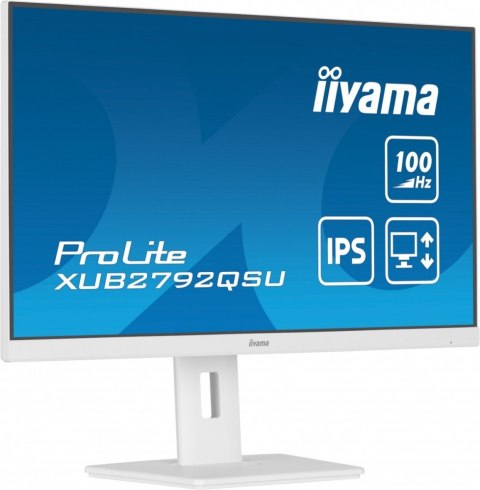 Monitor 27 cali ProLite XUB2792QSU-W6 IPS,QHD,HAS(150mm),100Hz,4xUSB3.2,SLIM Monitor 27 cali ProLite XUB2792QSU-W6 IPS,QHD,HAS(150mm),100Hz,4xUSB3.2,SLIM