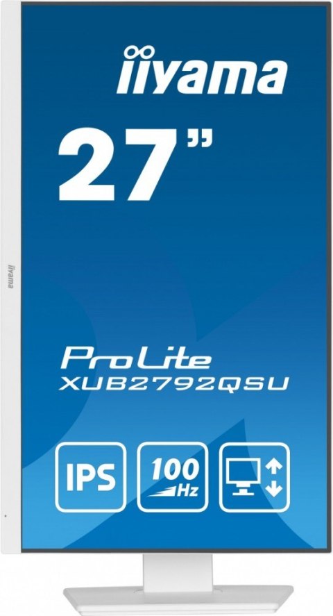 Monitor 27 cali ProLite XUB2792QSU-W6 IPS,QHD,HAS(150mm),100Hz,4xUSB3.2,SLIM Monitor 27 cali ProLite XUB2792QSU-W6 IPS,QHD,HAS(150mm),100Hz,4xUSB3.2,SLIM