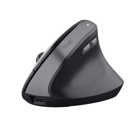 Mysz bezprzewodowa ergonomiczna Bayo II czarna Mysz bezprzewodowa ergonomiczna Bayo II czarna