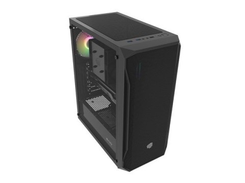 Obudowa Fury Shobo SH4 RGB Midi Tower z oknem Czarna Obudowa Fury Shobo SH4 RGB Midi Tower z oknem Czarna