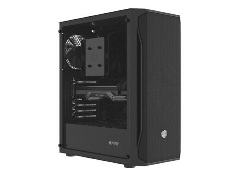 Obudowa Fury Shobo SH4F Midi Tower z oknem Czarna Obudowa Fury Shobo SH4F Midi Tower z oknem Czarna