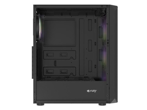 Obudowa Fury Shobo SH4F RGB Midi Tower z oknem Czarna Obudowa Fury Shobo SH4F RGB Midi Tower z oknem Czarna