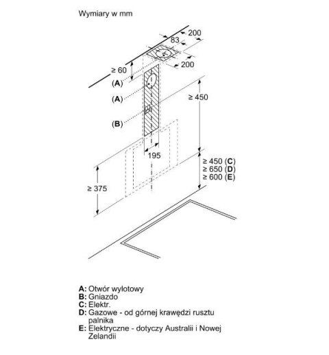 Okap DWK65DK20 biały Okap DWK65DK20 biały