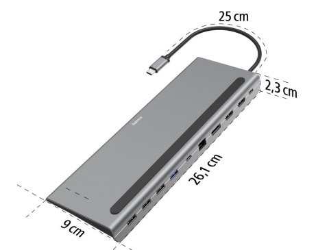 Stacja dokująca USB C 10 portów Stacja dokująca USB C 10 portów