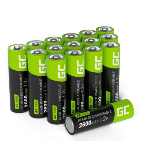 Akumulatorki paluszki AA R6 2600mAh 16 sztuk Akumulatorki paluszki AA R6 2600mAh 16 sztuk