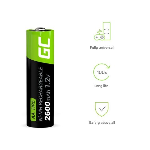 Akumulatorki paluszki AA R6 2600mAh 16 sztuk Akumulatorki paluszki AA R6 2600mAh 16 sztuk