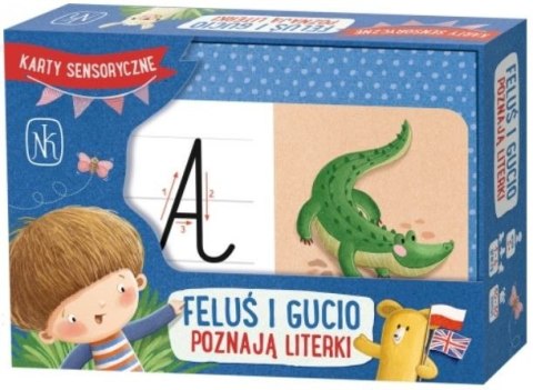 Gra Feluś i Gucio poznają literki Gra Feluś i Gucio poznają literki
