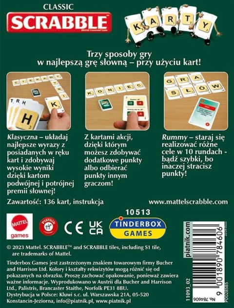 Gra Scrabble Karty (pl) Gra Scrabble Karty (pl)