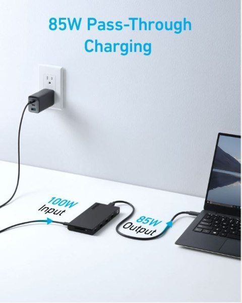 Hub 364 USB-C Dual Display 10w1 2x4K HDMI eth czarny Hub 364 USB-C Dual Display 10w1 2x4K HDMI eth czarny