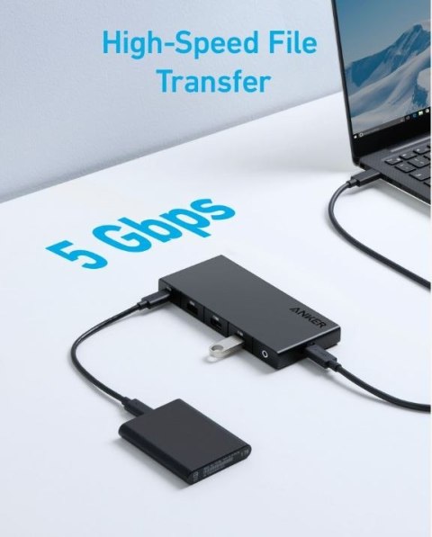 Hub 364 USB-C Dual Display 10w1 2x4K HDMI eth czarny Hub 364 USB-C Dual Display 10w1 2x4K HDMI eth czarny