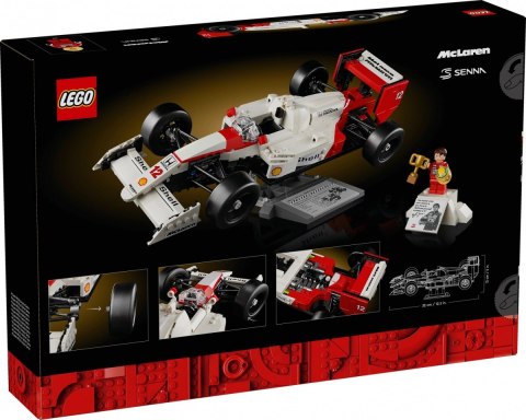 Klocki Icons 10330 McLaren MP4/4 i Ayrton Senna Klocki Icons 10330 McLaren MP4/4 i Ayrton Senna
