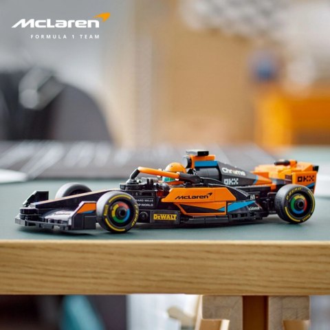 Klocki Speed Champions 76919 Samochód wyścigowy McLaren Formula 1 wersja 2023 Klocki Speed Champions 76919 Samochód wyścigowy McLaren Formula 1 wersja 2023
