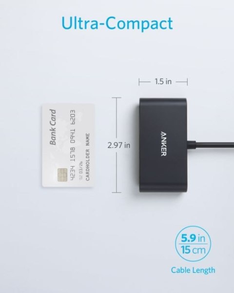 USB-C Hub 3w1 4K HDMI szary USB-C Hub 3w1 4K HDMI szary