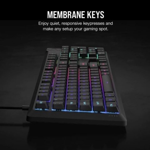 Klawiatura K55 Core RGB Czarna Klawiatura K55 Core RGB Czarna