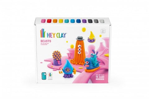 Masa Platyczna Hey Clay Bestie 15 puszek Masa Platyczna Hey Clay Bestie 15 puszek