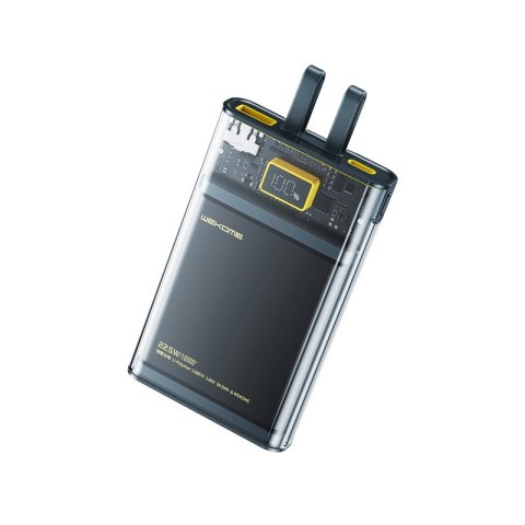 Power bank 10000 mAh Super Charging z wbudowanym kablem USB-C & Lightning PD 20W + QC 22.5W Power bank 10000 mAh Super Charging z wbudowanym kablem USB-C & Lightning PD 20W + QC 22.5W